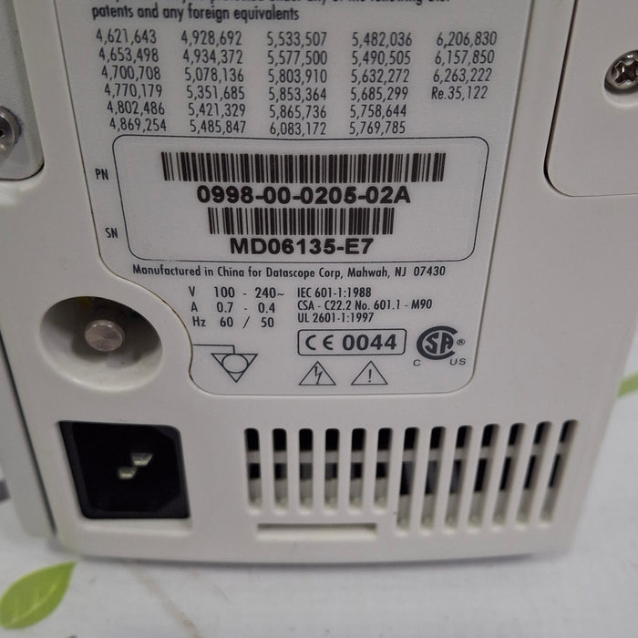 Mindray Datascope Duo Patient Monitor
