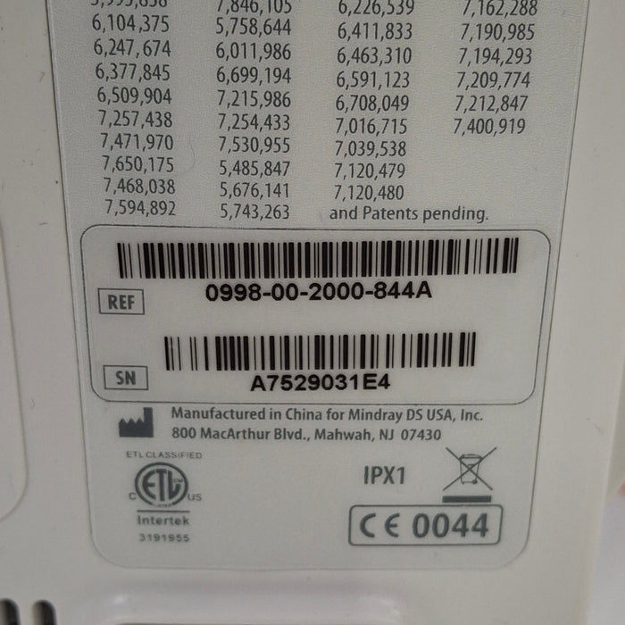Mindray Datascope Accutorr V Vital Signs Monitor