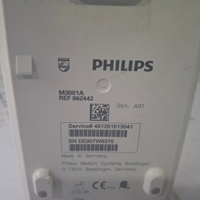 Philips M3001A-A01 Fast SpO2, NIBP, ECG MMS Module