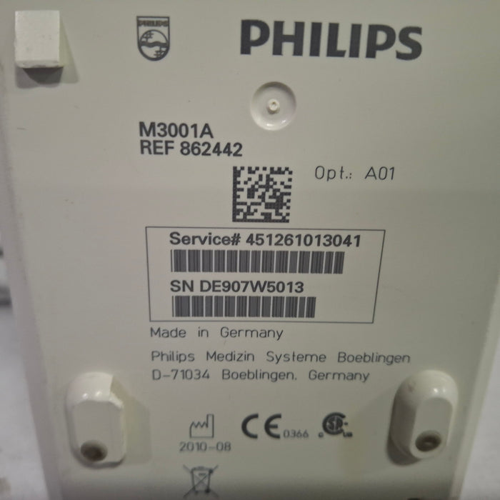 Philips M3001A-A01 Fast SpO2, NIBP, ECG MMS Module