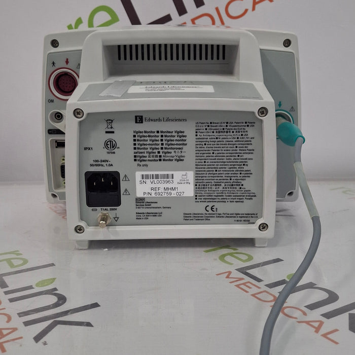 Edwards Lifesciences Vigileo Patient Monitor