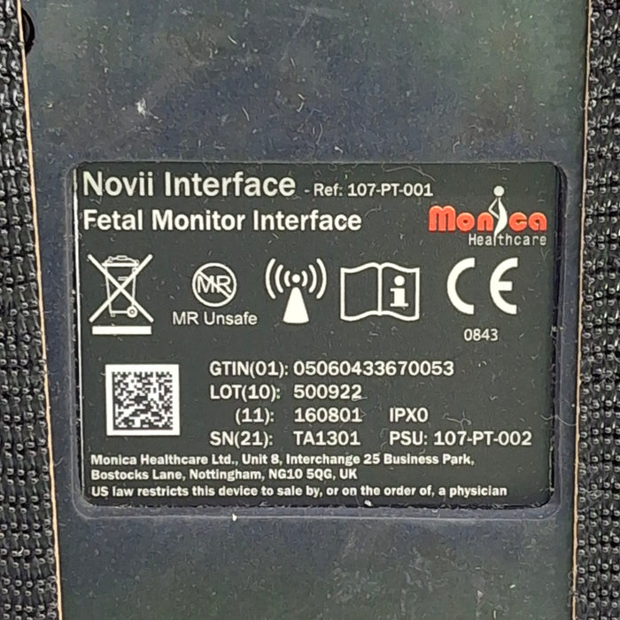 Monica Healthcare Limited 107-PT-001 Fetal Monitor