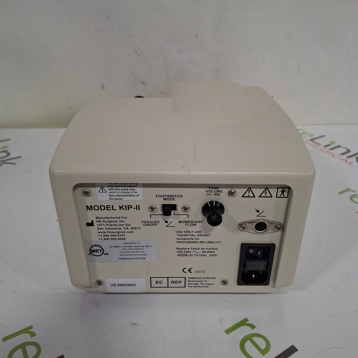 HK Surgical, Inc KIP-II Infiltration Pump