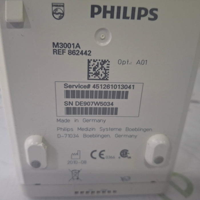 Philips M3001A-A01 Fast SpO2, NIBP, ECG MMS Module