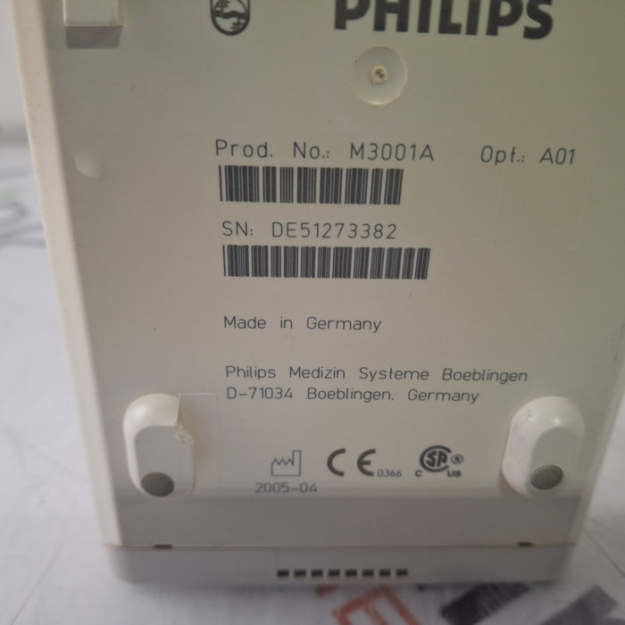 Philips M3001A-A01 Fast SpO2, NIBP, ECG MMS Module