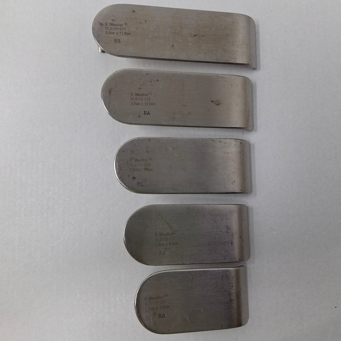 V. Mueller Collis Retractor Blade Set