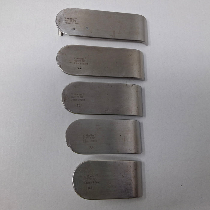 V. Mueller Collis Retractor Blade Set