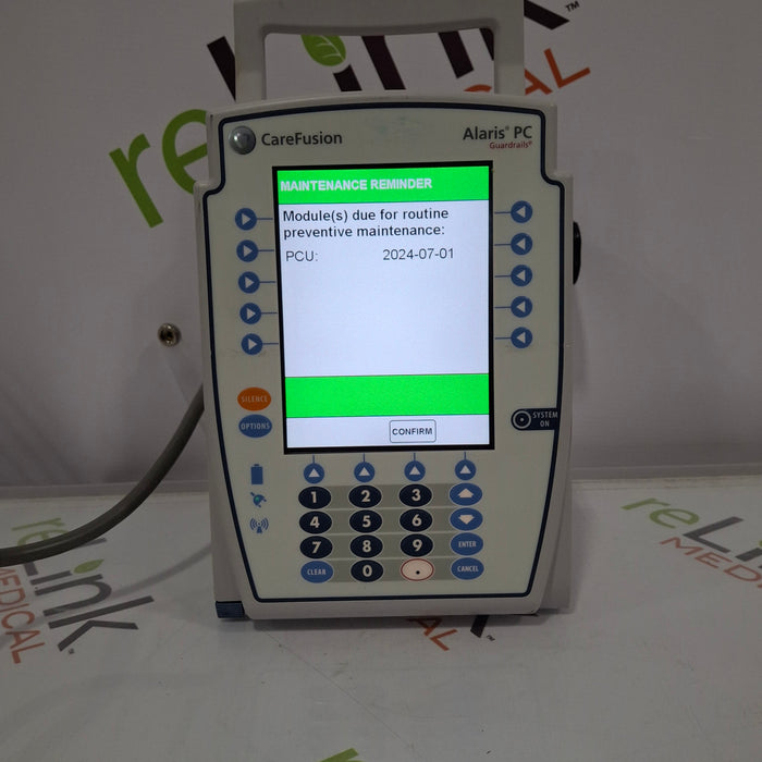CareFusion Alaris 8015 Large Screen POC Infusion Pump