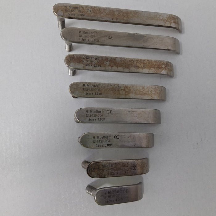 V. Mueller Collis Retractor Blade Set