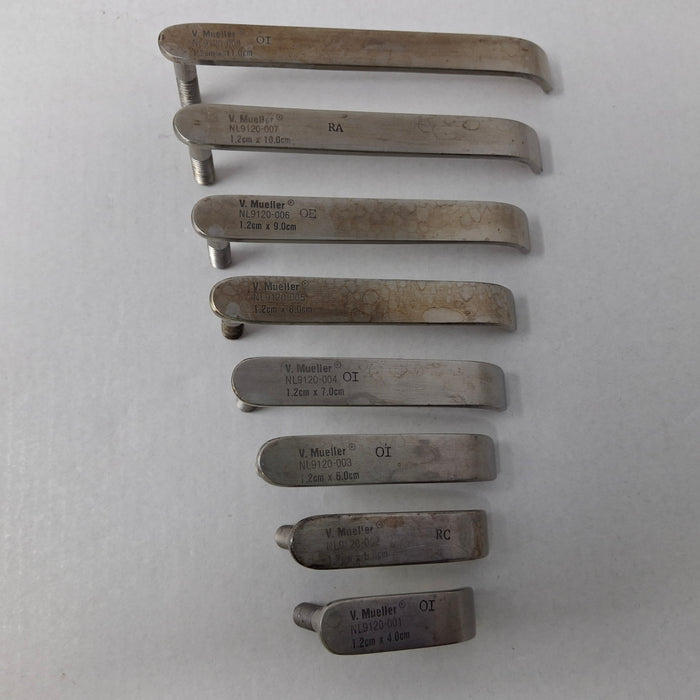 V. Mueller Collis Retractor Blade Set