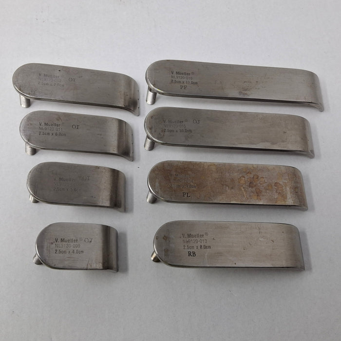 V. Mueller Collis Retractor Blade Set
