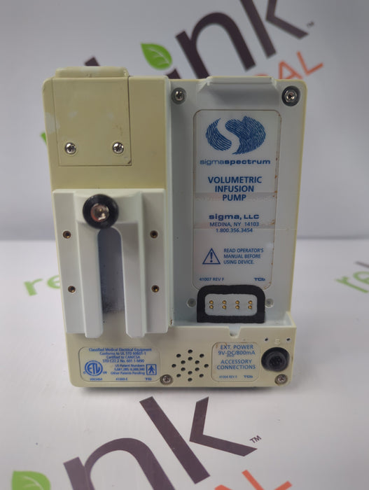Baxter Sigma Spectrum 6.02.07 without Battery Infusion Pump
