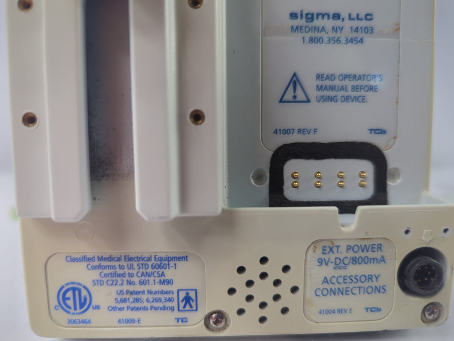 Baxter Sigma Spectrum 6.02.07 without Battery Infusion Pump