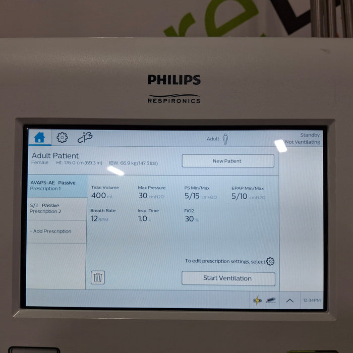 Philips Trilogy EV300 Ventilator