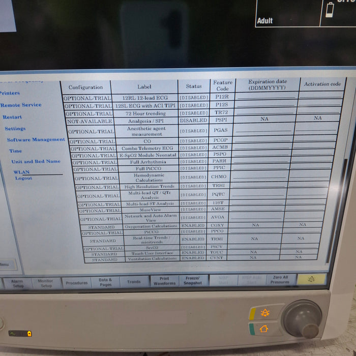 GE Healthcare Carescape B650 Anesthesia Care Patient Monitor