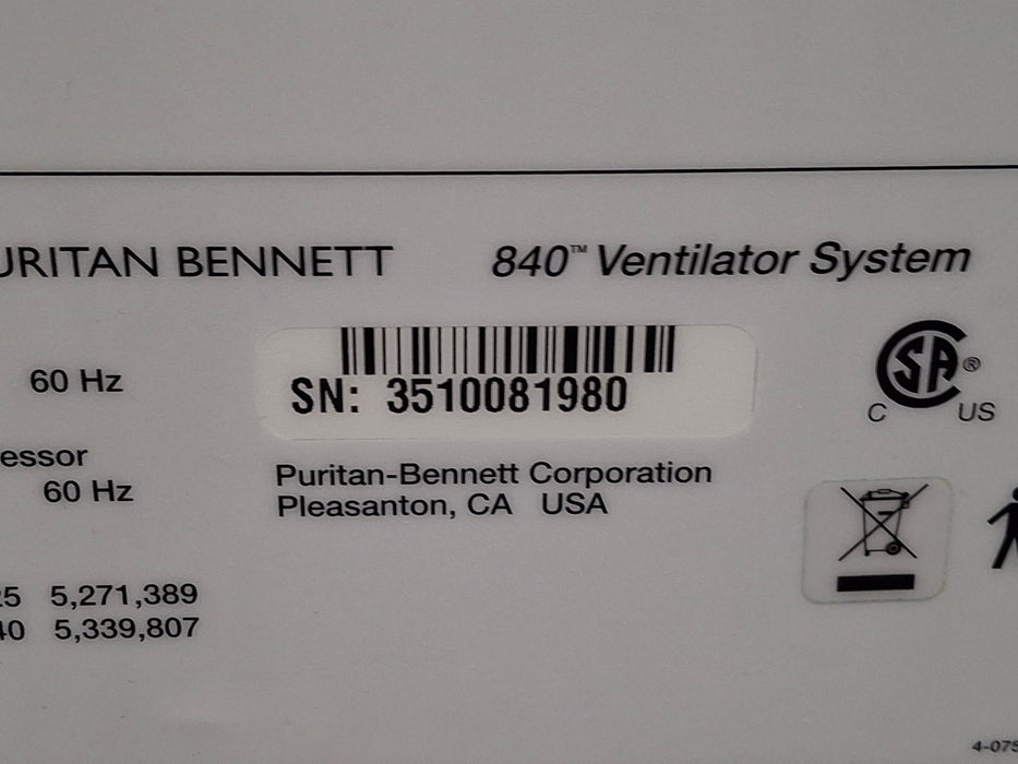 Puritan Bennett 840 Ventilator