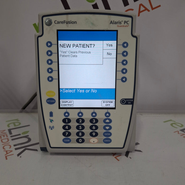 CareFusion Alaris 8015 Large Screen POC Infusion Pump