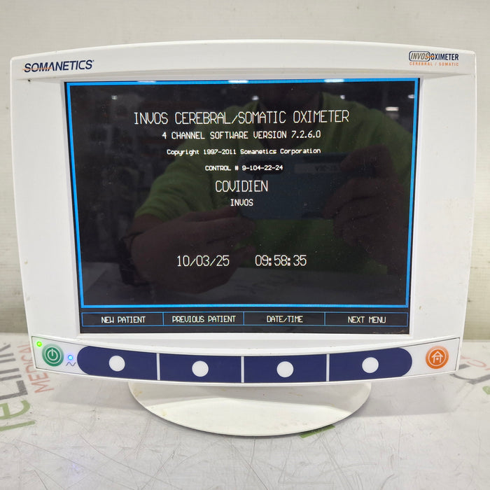 Somanetics Invos 5100C Cerebral Oximeter Monitor