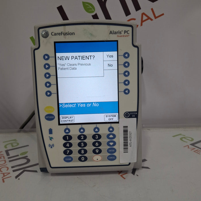 CareFusion Alaris 8015 Large Screen POC Infusion Pump
