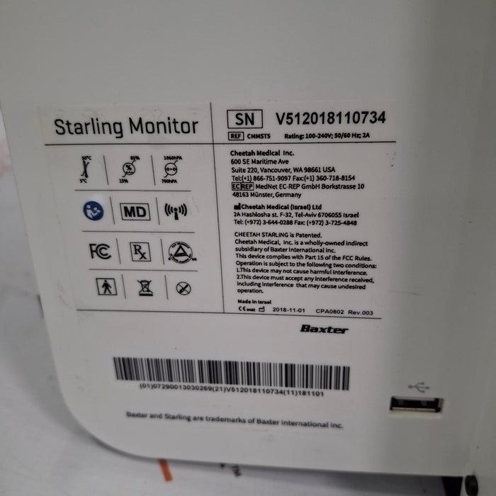 Baxter Starling CMMST5 Monitor