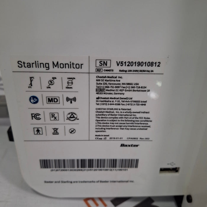 Baxter Starling CMMST5 Monitor