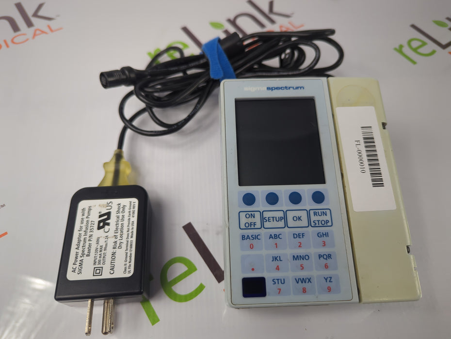 Baxter Sigma Spectrum 6.02.07 without Battery Infusion Pump