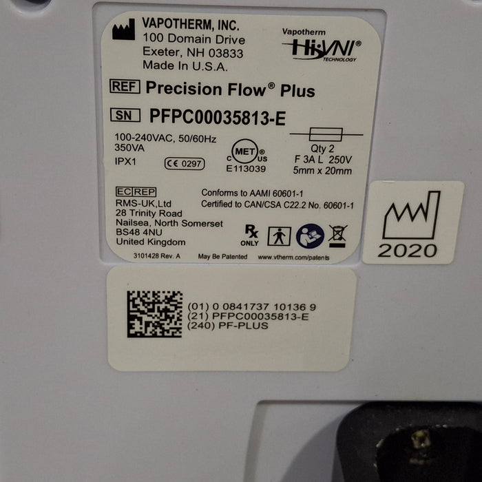 Vapotherm Precision Flow Plus Meter Humidifier