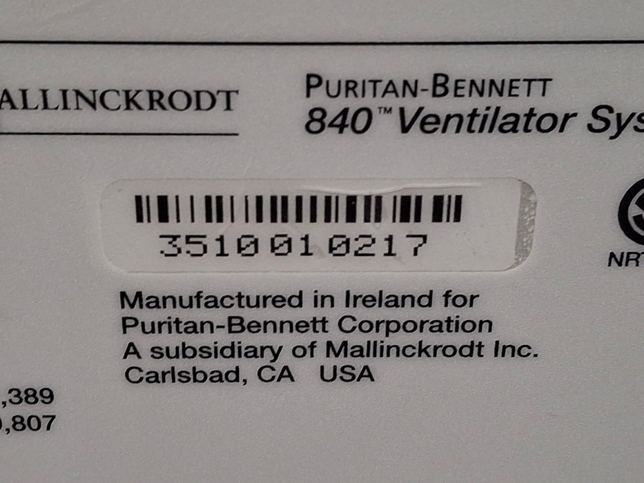 Puritan Bennett 840 Ventilator