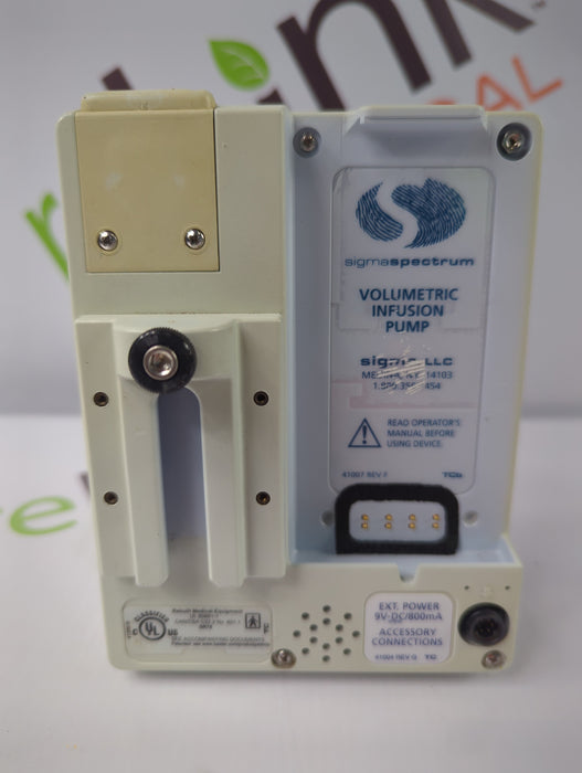 Baxter Sigma Spectrum 6.02.07 without Battery Infusion Pump