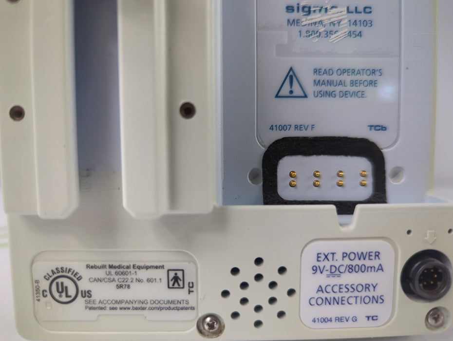 Baxter Sigma Spectrum 6.02.07 without Battery Infusion Pump