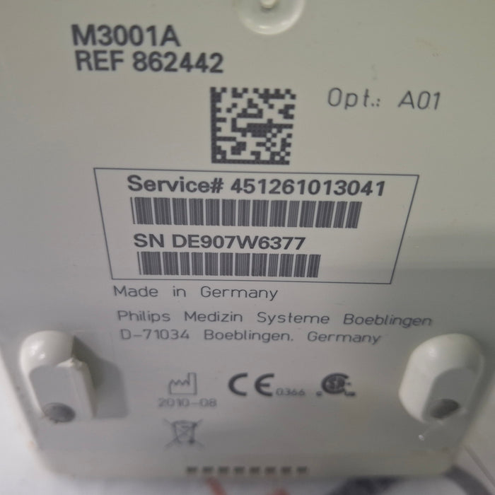 Philips M3001A-A01 Fast SpO2, NIBP, ECG MMS Module