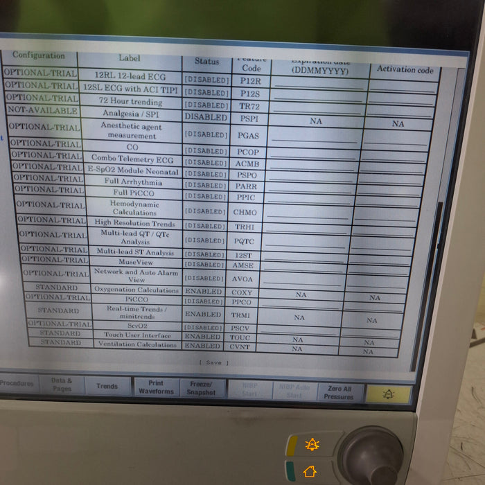 GE Healthcare Carescape B650 Anesthesia Care Patient Monitor