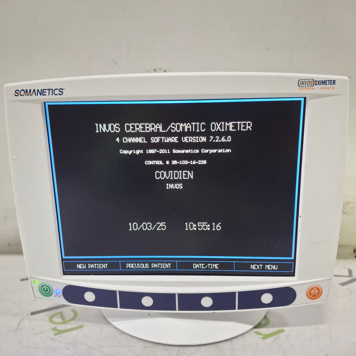Somanetics Invos 5100C Cerebral Oximeter Monitor