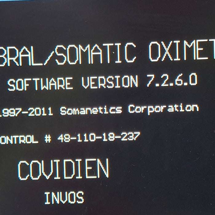 Somanetics Invos 5100C Cerebral Oximeter Monitor