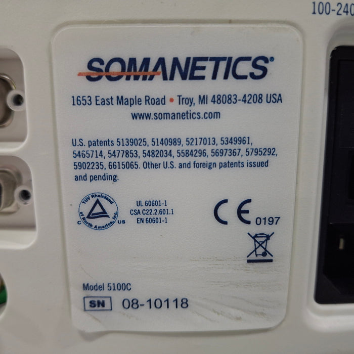 Somanetics Invos 5100C Cerebral Oximeter Monitor