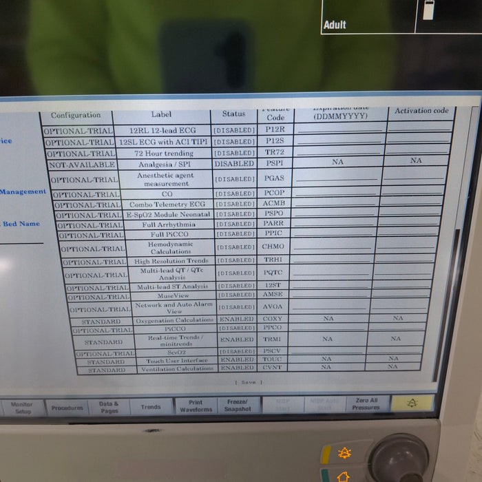 GE Healthcare Carescape B650 Anesthesia Care Patient Monitor