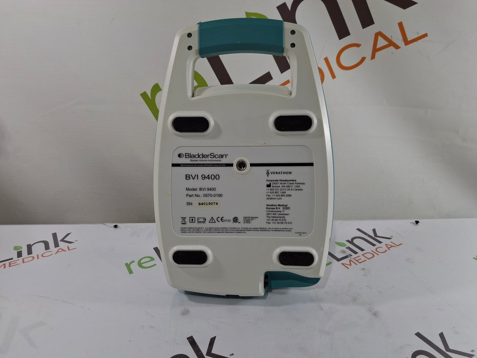 Verathon Medical, Inc BVI 9400 Bladderscan