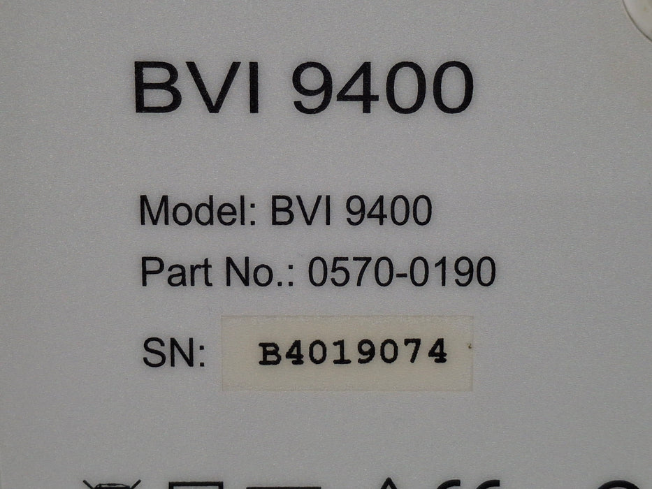 Verathon Medical, Inc BVI 9400 Bladderscan