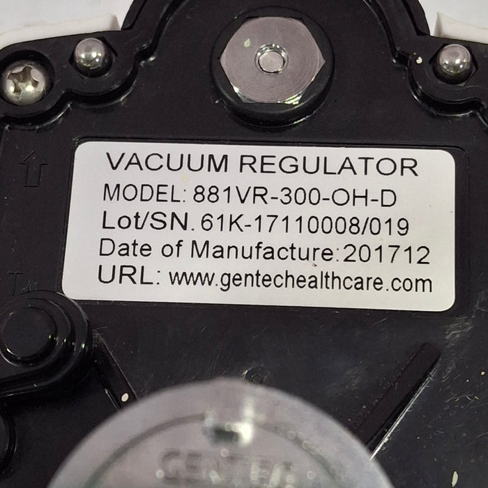 Gentec Vacuum Regulator Suction Regulators