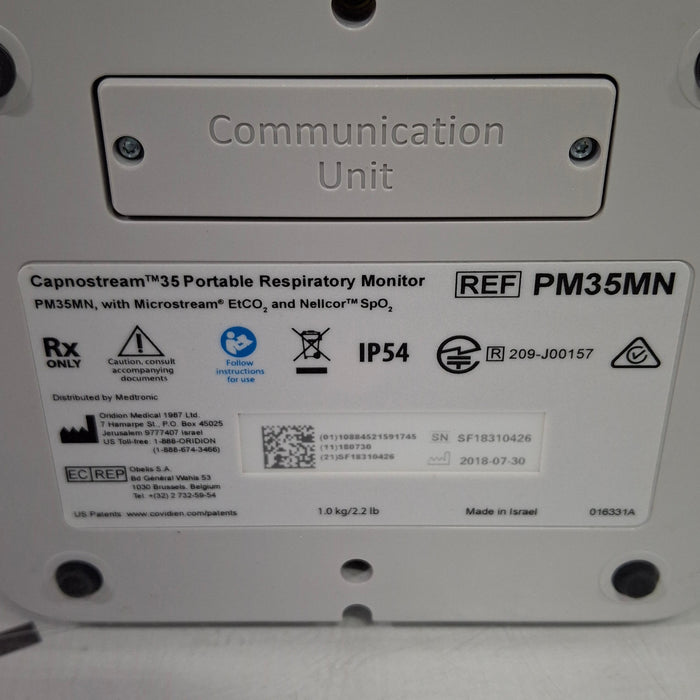 Medtronic Capnostream 35 Portable Respiratory Monitor