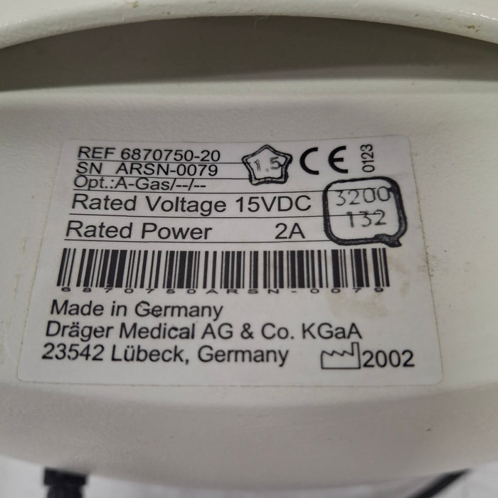 Draeger Medical Vamos Anesthetic Gas Analyzer