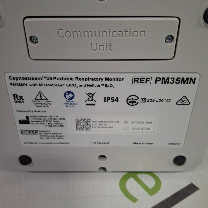 Medtronic Capnostream 35 Portable Respiratory Monitor