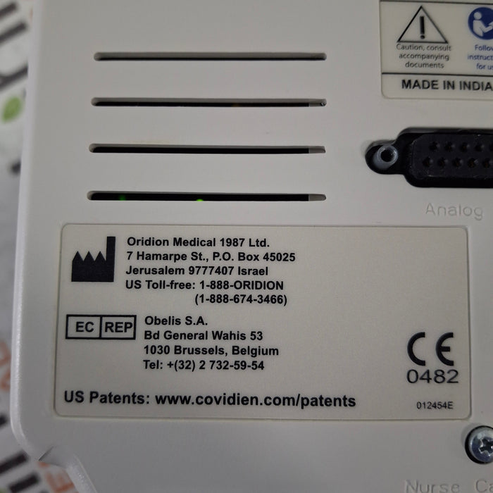 Oridion Capnostream 20P Capnography Monitor