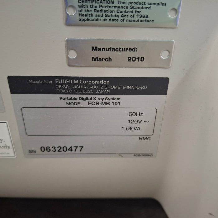 Fujifilm FCR Go Mobile X-Ray System