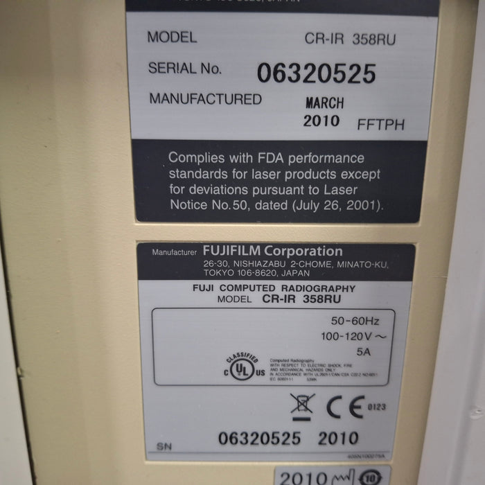 Fujifilm FCR Go Mobile X-Ray System