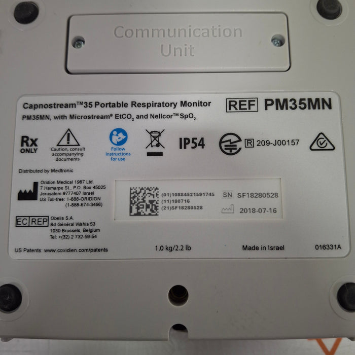 Medtronic Capnostream 35 Portable Respiratory Monitor