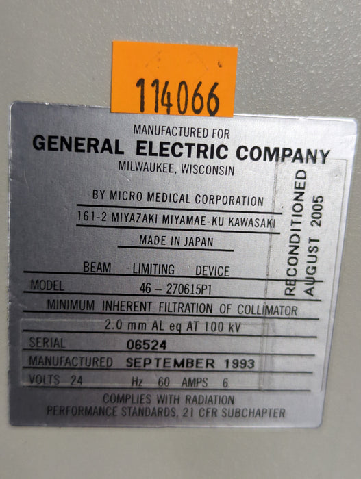GE Healthcare AMX 4 Portable X-Ray