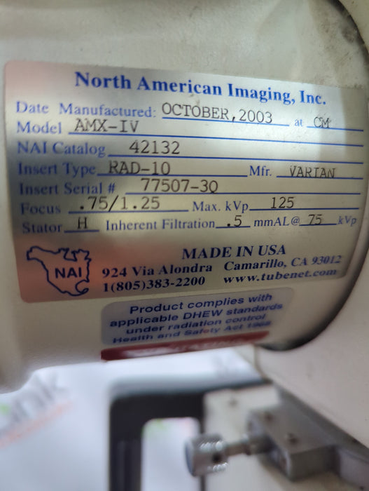 GE Healthcare AMX 4 Portable X-Ray