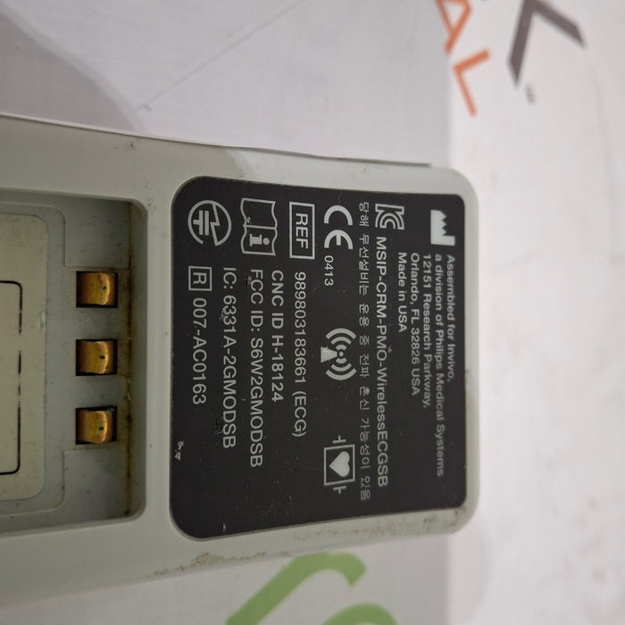 GE Healthcare Invivo Expression MR Wireless ECG  Module Transmitter