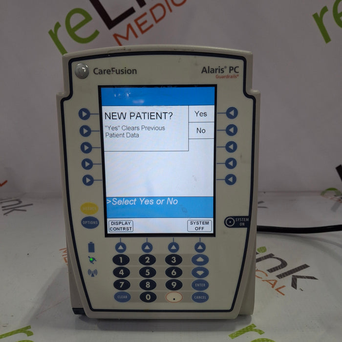 CareFusion Alaris 8015 Large Screen POC Infusion Pump